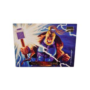 94' Vintage Fleer Marvel Masterpieces #125 Thunderstrike Collectible Card